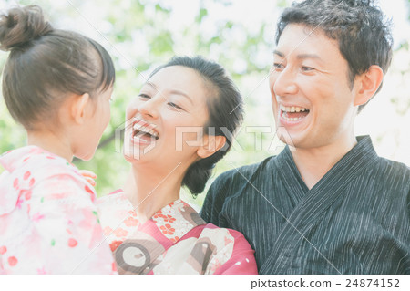 yukata, family, summer 24874152