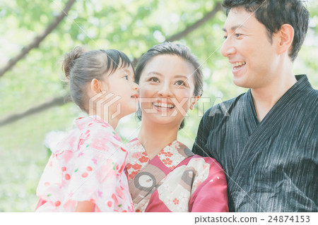yukata, family, summer 24874153