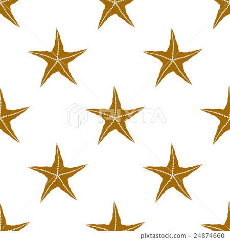 Exotic Seafish Seamless Pattern 24874660