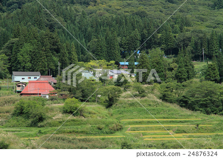 Mountain village's marginal settlement 24876324