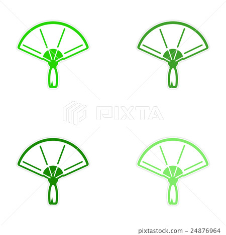 Sticker assembly Japanese fans Sticker assembly Japanese fans 24876964
