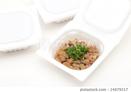 Rice and natto Rice and natto 24879317