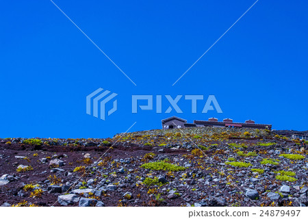 Blue sky and Mount Fuji Blue sky and Mount Fuji 24879497