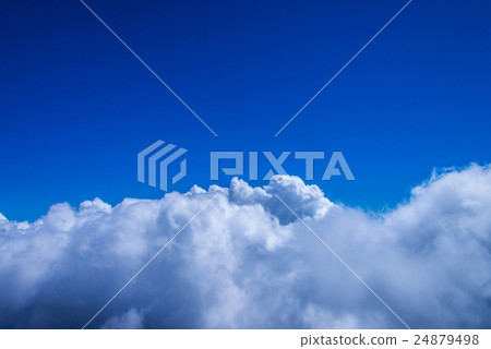 Blue sky and clouds Blue sky and clouds 24879498