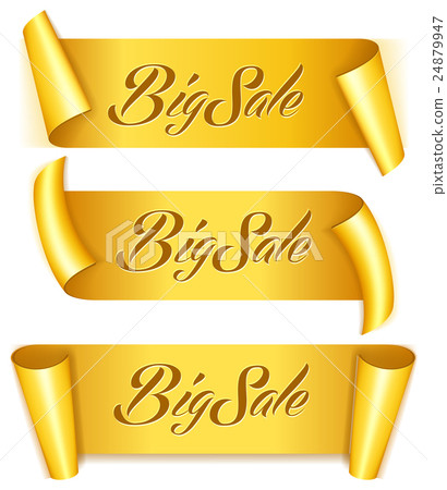 Gold ribbon set Gold ribbon set 24879947