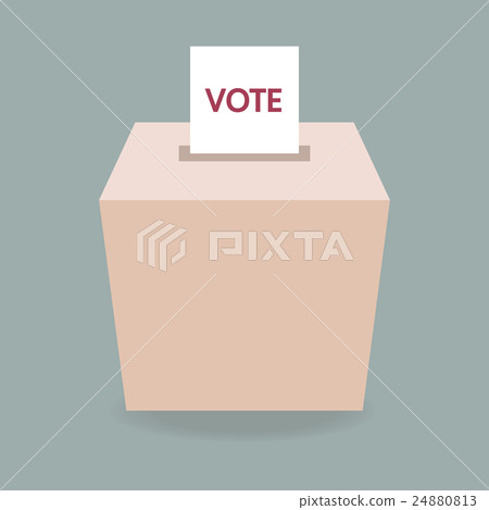 ballot box vote 24880813