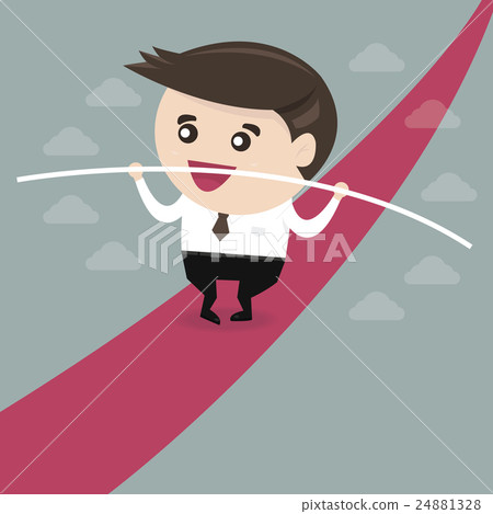 Business man balancing Business man balancing 24881328