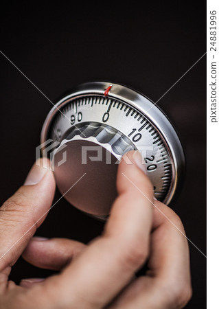 Turn the safe dial Wear hand 24881996