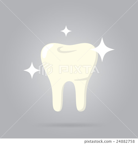 Tooth logo isolated, raster Tooth logo isolated, raster 24882758