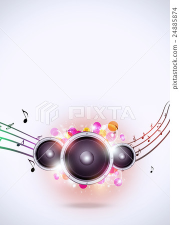 Multicolor Music Vibes Multicolor Music Vibes 24885874