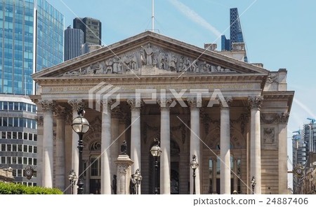 Royal Stock Exchange in London 24887406