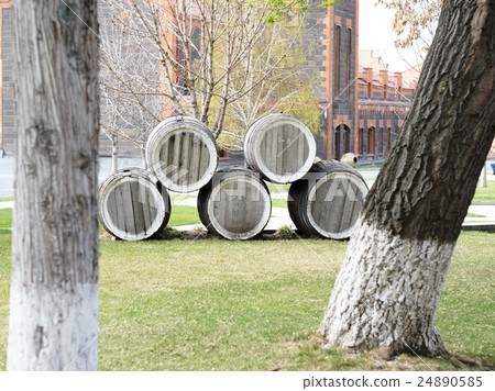 Wooden wine barrels Wooden wine barrels 24890585