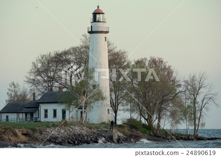 Pointe aux Barques Lighthouse, built in 1848 Pointe aux Barques Lighthouse, built in 1848 24890619