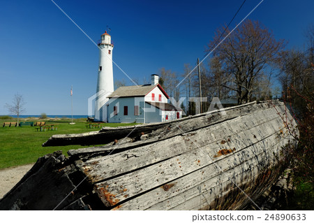 Sturgeon Point Lighthouse, built in 1869 Sturgeon Point Lighthouse, built in 1869 24890633