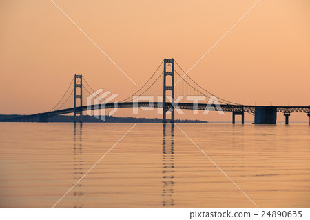 Mackinac suspension bridge Mackinac suspension bridge 24890635