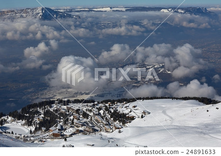 Ski Resort Town 24891633