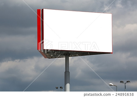 Blank Billboard Column Blank Billboard Column 24891638