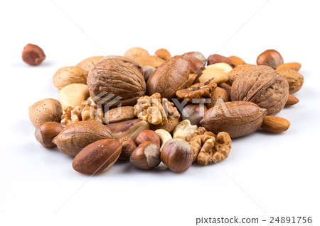 Variety of Mixed Nuts Variety of Mixed Nuts 24891756