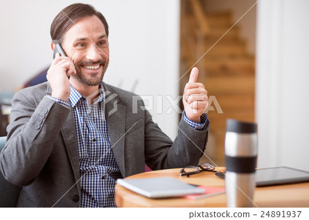 Nice man using smart phone 24891937