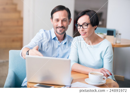 Two colleagues working together Two colleagues working together 24891972