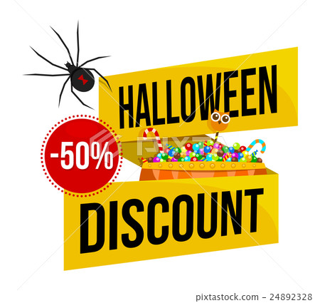 Halloween Sale Logo or Label Halloween Sale Logo or Label 24892328
