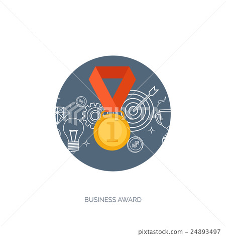 Vector illustration. Flat header.Distance Vector illustration. Flat header.Distance 24893497