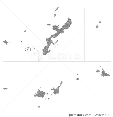 Okinawa Prefecture Map 24894490
