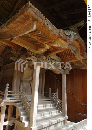 Shinshu Azumino Fukasaki村Hioki Shinto神社Kinrira公司Azumino傑作Nagakuta Tachikawa在Toyohashi交付精心雕塑的高視圖水平垂直視圖 Shinshu Azumino Fukasaki村Hioki Shinto神社Kinrira公司Azumino傑作Nagakuta Tachikawa在Toyohashi交付精心雕塑的高視圖水平垂直視圖 24894571