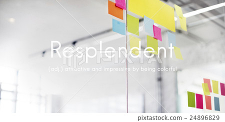 Resplendent Dizzling Brighlty Colorful Multicolored Concept 24896829