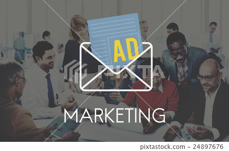Advertisement Social Media Internet Letter Concept Advertisement Social Media Internet Letter Concept 24897676