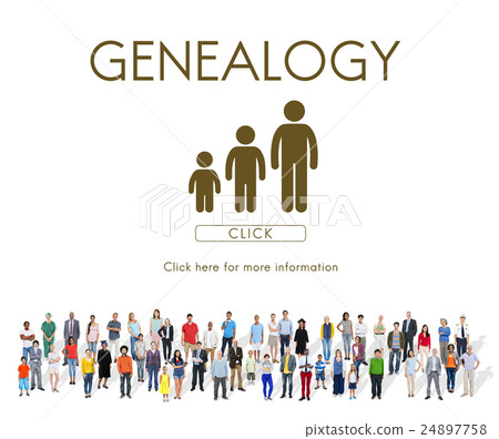 Genealogy Family Generations Relationship Concept 24897758