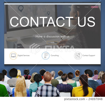 Register Enquiry Online Web Page Concept Register Enquiry Online Web Page Concept 24897848