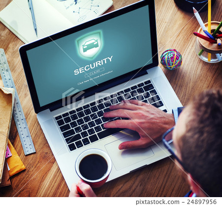 Security Insurance Privacy Policy Private Protection Concept Security Insurance Privacy Policy Private Protection Concept 24897956