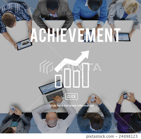 Business Success Report Graph Concept Business Success Report Graph Concept 24898123