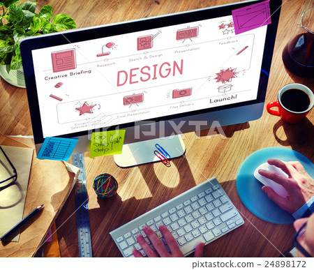 Design Development Visualize Creativity Concept 24898172