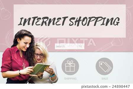 Internet Shopping Buy Online Store Concept 24898447