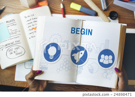 Start Up Business Rocket Ship Graphic Concept Start Up Business Rocket Ship Graphic Concept 24898471