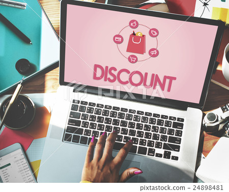 Buying Consumerism Discount Merchandising Shopping Concept 24898481