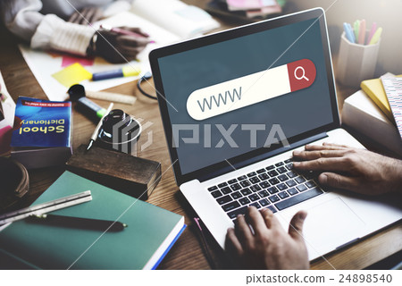 Www Search Engine Browser Find Looking Concept 24898540