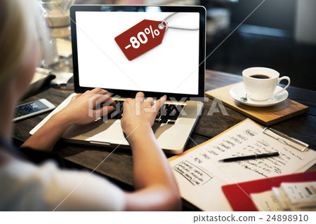 Sale Discount Label Tag Commerce Concept Sale Discount Label Tag Commerce Concept 24898910