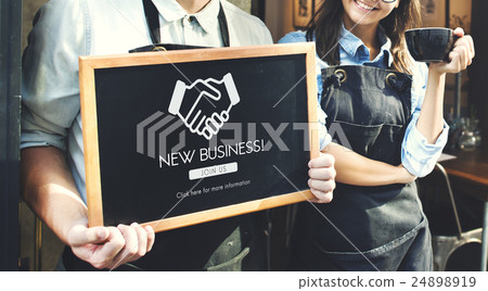 Business Organization Handshake Graphics Concept Business Organization Handshake Graphics Concept 24898919