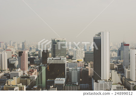 Building Cityscape Skyline Downtown Concrete Jungle Concept 24899012