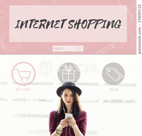 Internet Shopping Buy Online Store Concept Internet Shopping Buy Online Store Concept 24899118