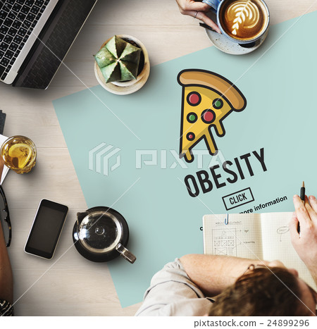Calories Junk Food Unhealthy Obesity Concept Calories Junk Food Unhealthy Obesity Concept 24899296