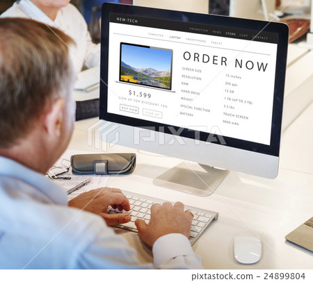 Order Now Shopping Online Internet Website Concept Order Now Shopping Online Internet Website Concept 24899804