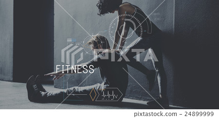 Health Fitness Healthcare Tracking Technology Concept 24899999
