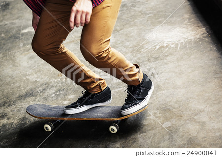 Skater Boy Cruising Board Street Concept 24900041