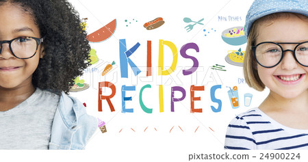 Kids Menu Food Recipes Cuisine Concept 24900224