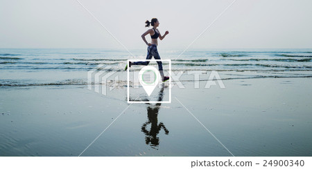 Location Global Positioning System Navigation Trip Concept 24900340