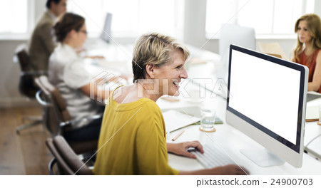 Mockup Copy Space Blank Screen Concept 24900703